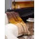 Плед Arya home Lexi 150x220 см хлопок цвет коричневый
