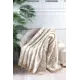 Плед Arya home Olivia 200x220 см хлопок цвет бежевый