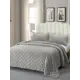 Покрывало Romance SHJ VE 132724, 230x250 см, наволочки 50x70 см 2шт, велюр, цвет серебристый