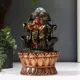 Фонтан настольный Simaland Кришна и Радха у фонтана 22.5x15x15 см с подсветкой и шариком