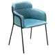 Кресло R-Home Strike 58x79x58 см цвет бирюзовый