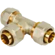 Тройник Stout 32x32x32 мм латунь SFS-0009-000032