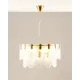 Люстра подвесная MODERLI V8060-8P Valensia 8 ламп 18 м² цвет латунь