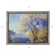 Картина Клода Моне "Антибы вид из сада Салис" матовый холст в раме 35x45 см