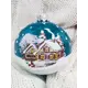 Шар ёлочный «Снежные дома» 65 мм