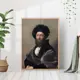 Постер 28 картин "Рафаэль портрет Бальдассаре Кастильоне репродукция" 70x50 см в тубусе без рамы