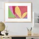 Постер 28 картин "Абстракция яркая минимализм" 50x40 см в тубусе без рамы