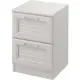 Комод Beneli 39x57x42 см 2 ящика ДСП цвет белый