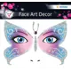 Наклейки Herma Face Art Butterfly