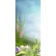 Наклейка для дверей и мебели Wallfix "Цветочная поляна" 95x220 см, W066