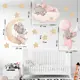 Интерьерная наклейка Miaworkstudio "Мышки девочки" 150x90 см, 3 шт
