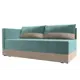 Диван Лига Диванов Никас 105191L 150x73x82 см цвет бирюзовый