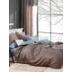 Комплект постельного белья GoodNight Сатин Делюкс 5 с компаньоном полутораспальный (с нав. 50x70) хлопок