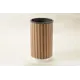Кашпо Кш.32.60(рейка) Ecoforms 32 см 61 см 12 л пластик коричневый