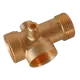 Штуцер Eterna 1"x1"x1"x1/4"x1/4" ВР-НР латунь eternabrass_580