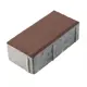Плитка тротуарная 1.П.6 200x60x100 мм коричневый