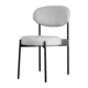 Стул Bergenson Kaja 50x80.50x51 см рогожка цвет светло-серый