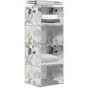 Подвесной органайзер Nika HBS1 30x84x30 см спанбонд 4 полки цвет серый