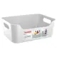 Корзина Econova Scandi 19x10.5x27 см полипропилен цвет белый