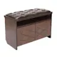 Банкетка Висан 80x53x34 см МДФ цвет орех