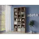 Стеллаж Adeta Билли 119 120x237x28 см ЛДСП цвет бежевый нагрузка на полку до 10 кг
