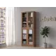 Книжный шкаф-стеллаж Adeta Билли 335 walnut guarneri 80x202x30 см ЛДСП цвет коричневый