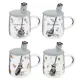 Кружка Guangdong Light Houseware Co. LTD 500 мл фарфор цвет разноцветный 772176