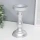 Подсвечник Simaland на 1 свечу "Оскар" серебристый 19.5x10x10 см