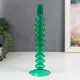 Подсвечник Simaland на 1 свечу "Луаре" прозрачный зелёный 29x8.5x8.5 см