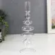 Подсвечник Simaland на 1 свечу "Морбиан" прозрачный 27x8.5x8.5 см
