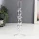 Подсвечник Simaland на 1 свечу "Марна" прозрачный 26.5x9x9 см