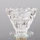 Подсвечник стекло на 1 свечу "Ожерелье" стразы 17.5x7x7 см