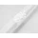 Ткань на отрез для шитья тюля вышивка на сетке "Мальта" 500x280 см цвет экрю