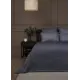 Плед вязаный Buenas Noches Mezzo 160x200 см, полиэстер, цвет черный/белый