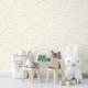 Обои флизелиновые Decoracion Милые зайчики 1 м светло-бежевые 7102607-vinil-280x100x4
