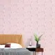 Обои флизелиновые Decoracion Тюльпаны и веточки 1 м розовые 7103605-vinil-280x100x4