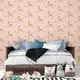 Обои флизелиновые Decoracion Изящная антилопа 1 м розовые 7103804-vinil-280x100x4