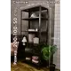 Стеллаж Tstline 100x200x50 см оцинкованная сталь цвет шоколад