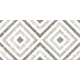 Керамическая плитка Global tile Siluet gt GT123VG 25x50см 1.375 м2 цвет белый, цена за упаковку