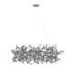 Светильник подвесной LOFT IT 10101/600 Chrome Spark 8 ламп 19 м² цвет хром