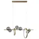 Светильник подвесной LOFT IT 10139/900L Molecule 6 ламп 8 м² цвет золотой