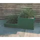 Клумба Благо квадрат крашенная 10x10м RAL6005 зелёный