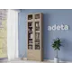 Шкаф Adeta 1513279 80x237x30 см ЛДСП цвет бежевый