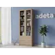 Шкаф Adeta 163795 80x202x30 см ЛДСП цвет бежевый