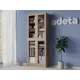 Шкаф Adeta 5336722 80x202x30 см ЛДСП цвет бежевый