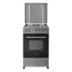 Газовая плита с духовкой Simfer F50MM43017 50x86x50 см цвет серый