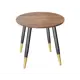 Стол круглый Sheffilton Sht-tu14 70x70 см МДФ цвет темное дерево