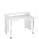 Компьютерный стол Мэрдэс СКЛ-Игр140+НКИЛ140 БЕ 140x95x90 см ЛДСП цвет белый