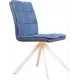 Стул Levmar vela s64/blue 90x44x43 см ткань цвет синий