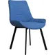 Стул Levmar atria cs2 90x44x43 см велюр цвет синий